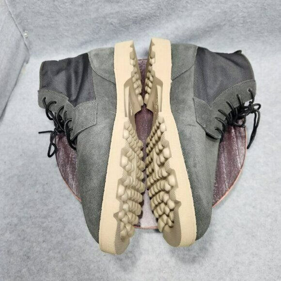 Sorel Caribou Chukka Boots Waterproof Gray Suede Men's Size 14 - Picture 10 of 12